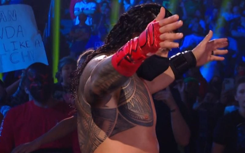 Roman Reigns Puts On Mask To Wrestle In Crowd At WWE Extreme Rules