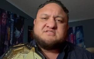 Samoa Joe Relinquishes WWE NXT Title
