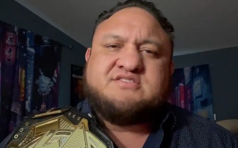 Samoa Joe Reveals Real Reason Why He Relinquished WWE NXT Title