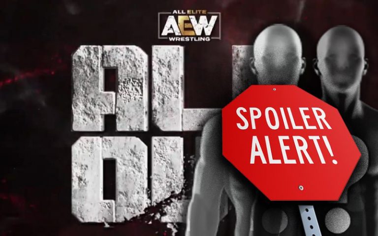 Closing Match For AEW All Out Revealed