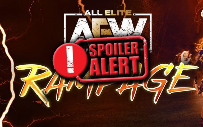 AEW Rampage Spoiler Results – May 13, 2022