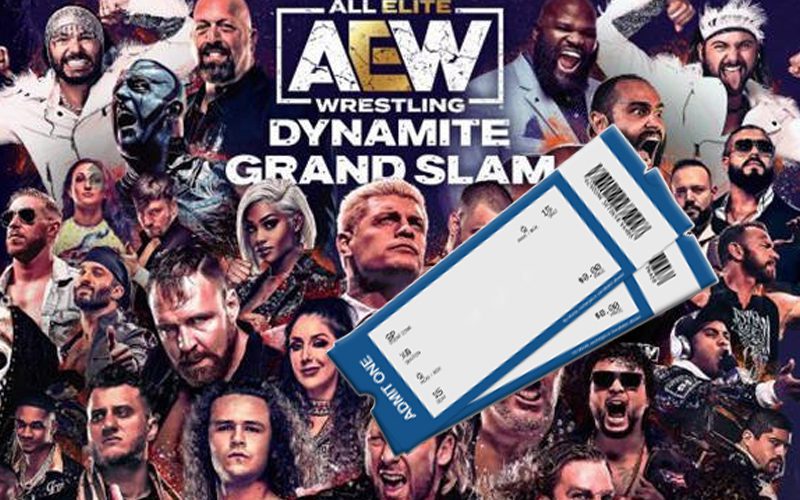 AEW Sells Over 18,000 Tickets For Grand Slam Event