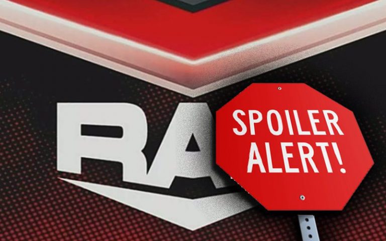 Complete Spoilers On WWE’s Planned Lineup For RAW This Week