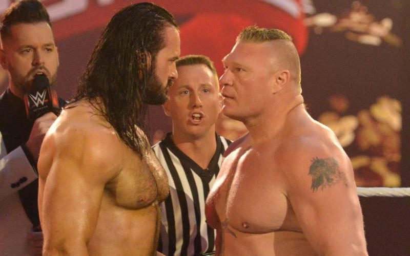 Drew McIntyre Wants To Face Brock Lesnar With Fans Present
