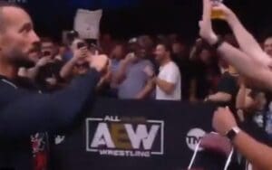 CM Punk's Hilarious Reaction To Beer In Crowd At AEW Dynamite Goes Viral
