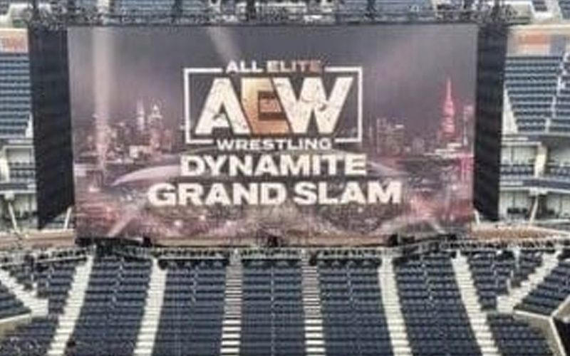 AEW Appears To Switch Up Production Plans For Next Grand Slam Event