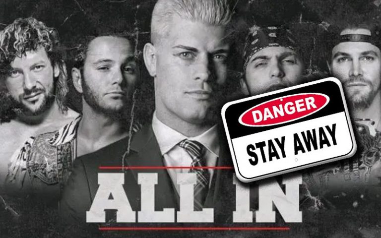 WWE Banned Any Superstars From Attending All In
