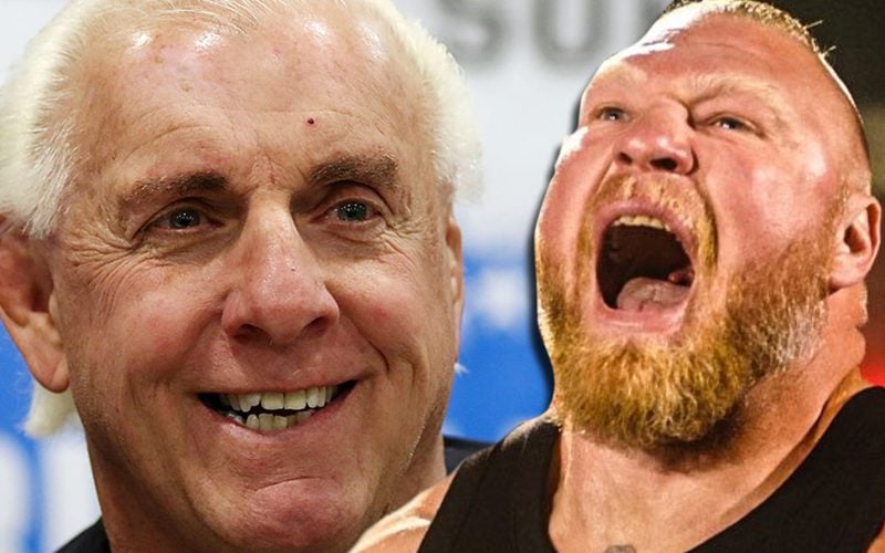 Ric Flair Defends Brock Lesnar’s Massive WWE Salary