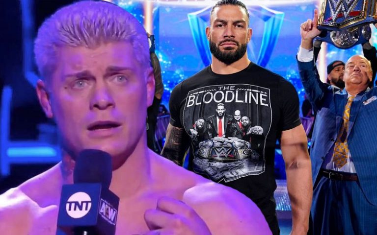 Cody Rhodes Acknowledges Match Featuring The Bloodline