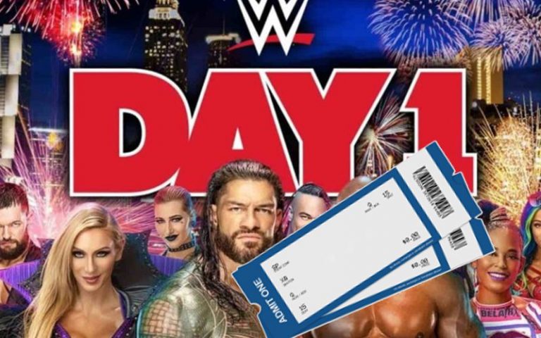 WWE Day One New Year’s Show Ticket Sales Are Not Impressive At All