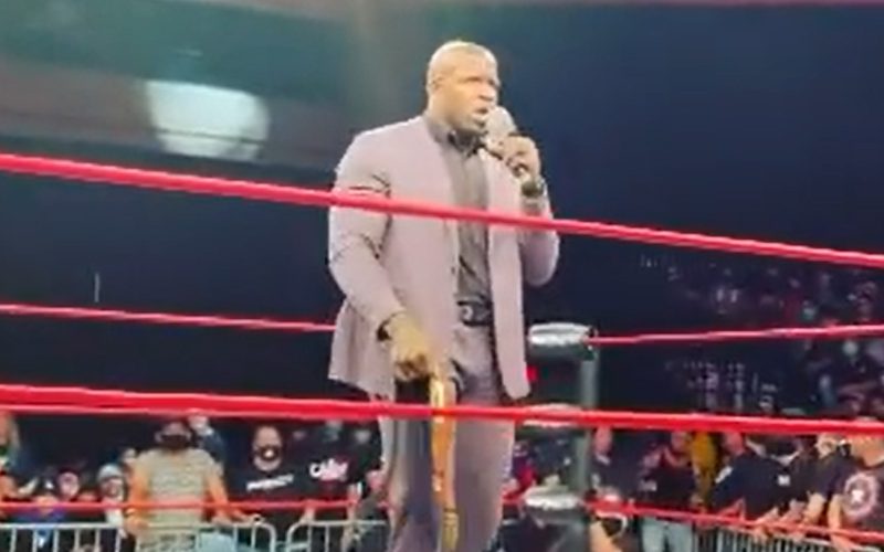Racist Fan Hurls Slur At Moose During Impact Wrestling Television Taping