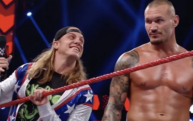 WWE’s Current Plan For Randy Orton & Matt Riddle