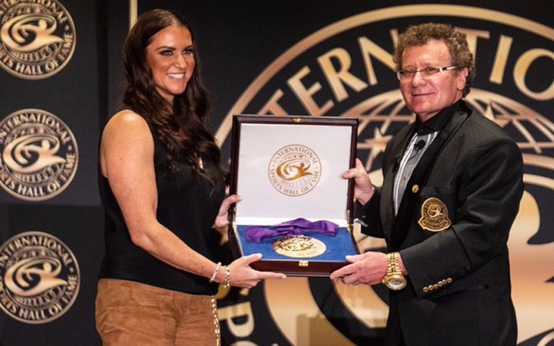 Stephanie McMahon Inducted Into International Sports Hall Of Fame