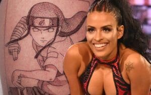 Zelina Vega Shows Off Sweet New Naruto Tattoo