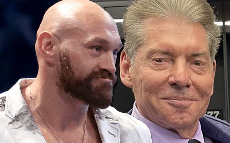 Tyson Fury Is Always In Contact With Vince McMahon