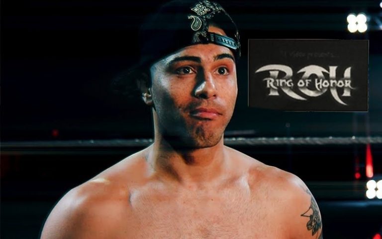 Joaquin Wilde Claims Credit For Creating ROH Logo