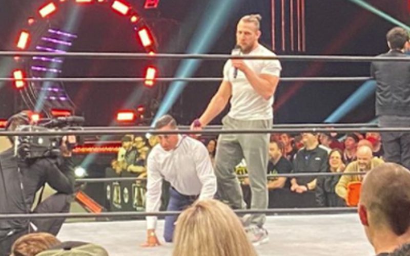 Bryan Danielson & Justin Roberts Relive Infamous WWE Moment After AEW Dynamite Goes Off Air