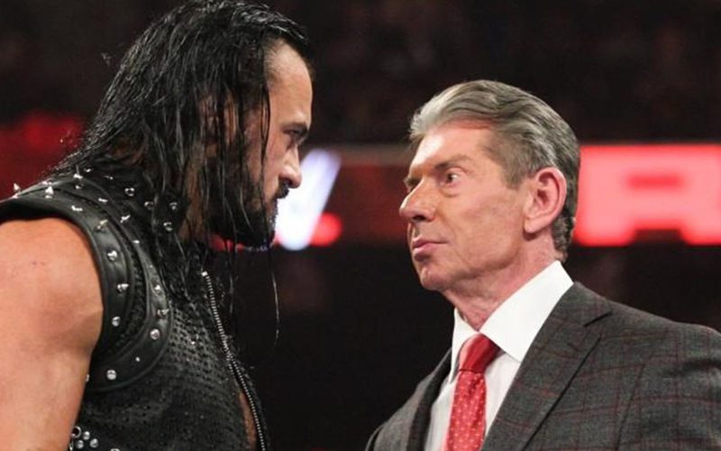 Drew McIntyre Says Vince McMahon Has Never Tried To Wrestle With Him