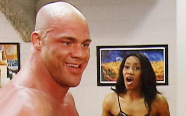 Kurt Angle Says Sharmell Stalker Angle Was The Worst Thing He’s Ever Done