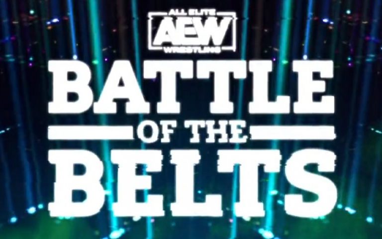 AEW Announces TNT Championship Match For Battle Of The Belts