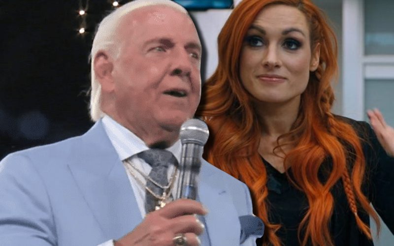Ric Flair Wonders When Becky Lynch Is Going To Give Up Trying To Be The Man
