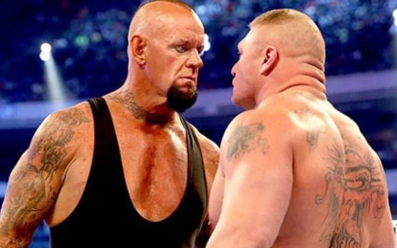 Undertaker Isn't Sure Brock Lesnar Needed To Break His WWE WrestleMania  Undefeated Streak