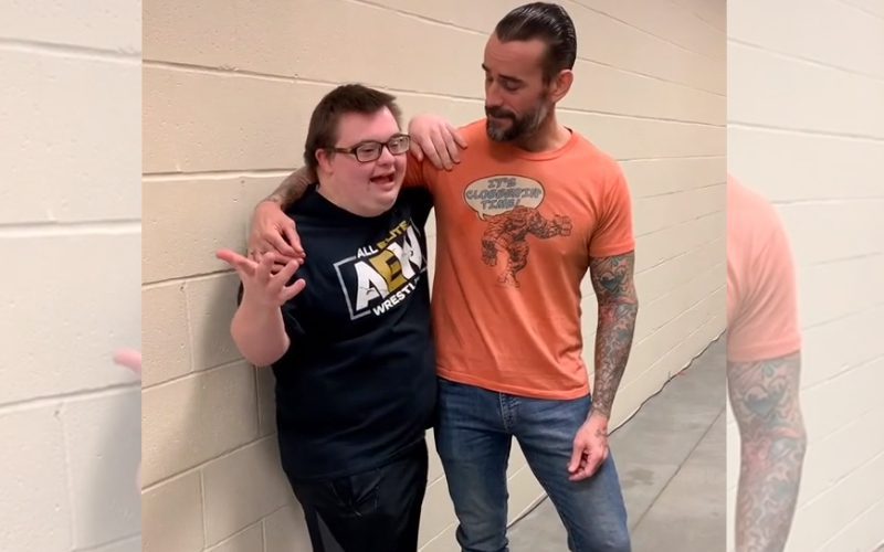 AEW Gives Super Fan The Night Of His Life