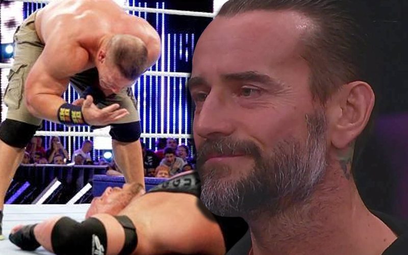 Fans React To CM Punk’s Dig At John Cena During AEW Full Gear