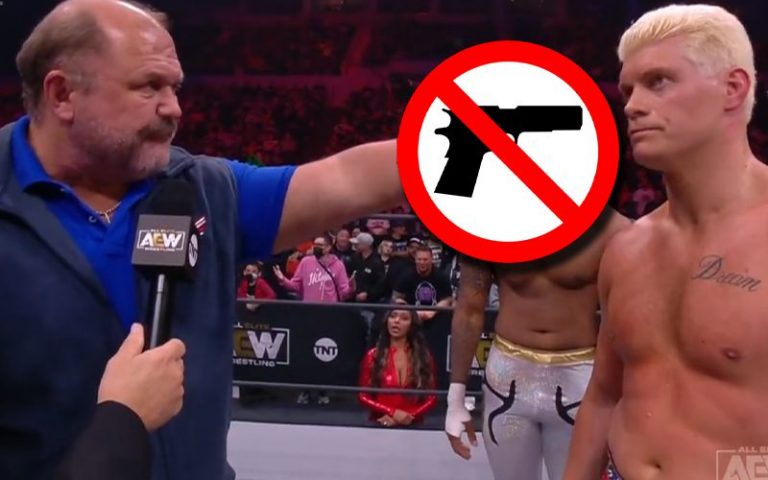 Arn Anderson Says He Has Never Carried A Gun On Him