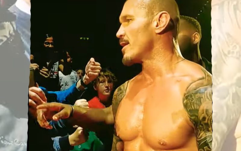 Randy Orton Stops Young Fan From Getting Squashed During WWE Live Event
