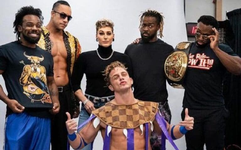 WWE Superstars Pay Tribute To The Rock With Epic Photo Shoot