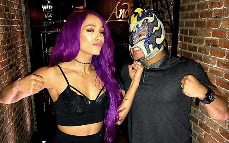Sasha Banks Is Pumped About Kalisto’s AEW Debut