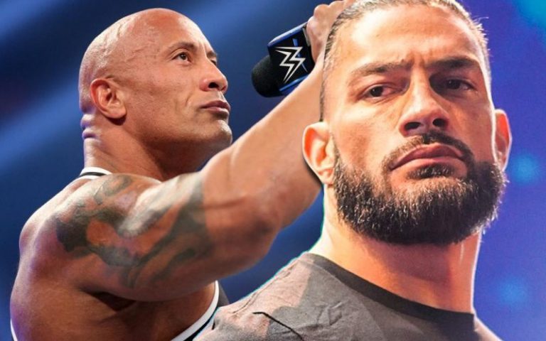 The Rock Shuts Down Rumors Of Roman Reigns WrestleMania Match