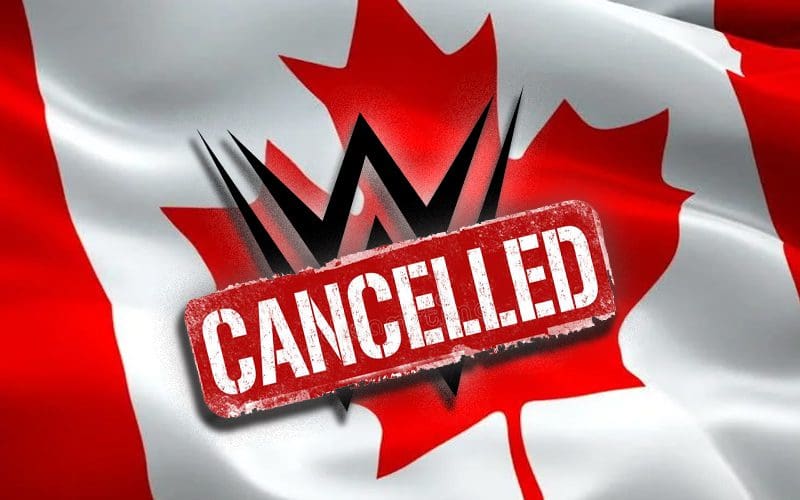 WWE Cancels Canadian Tour Dates