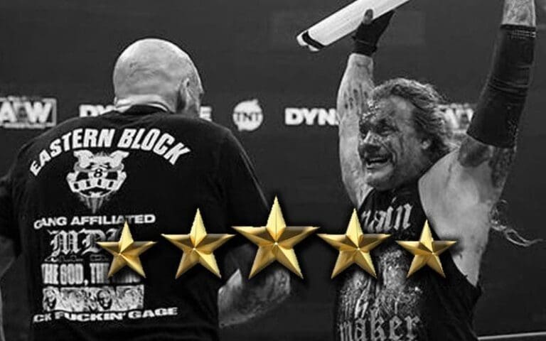 Chris Jericho Says His Deathmatch With Nick Gage Deserved A 5-Star Rating
