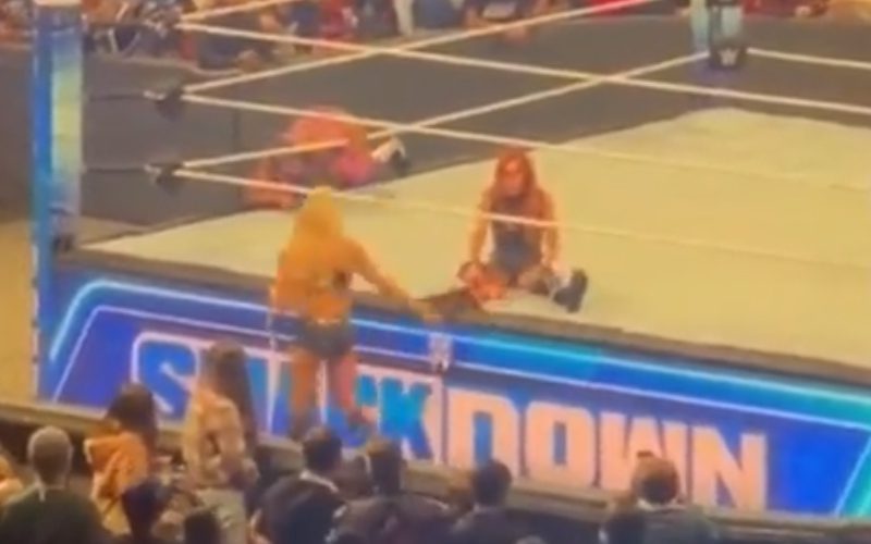 Becky Lynch Surprised After Charlotte Flair Breaks Character On WWE SmackDown