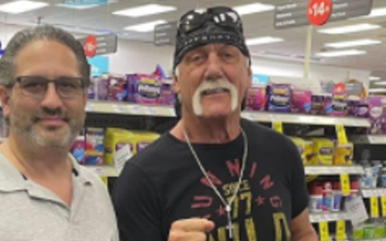 Hulk Hogan Spotted With A Walking Cane