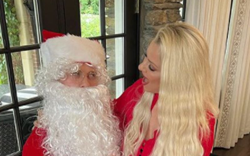 The Miz & Maryse Ask Who’s Naughty Or Nice In Sultry Christmas Photo Drop
