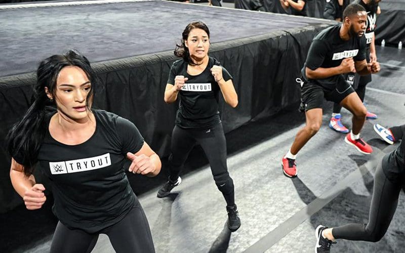 Rok-C agli ultimi tryout della WWE (Foto: WWE)