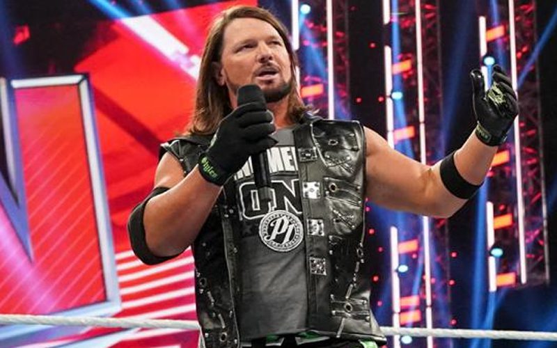 WWE Makes Big Change For AJ Styles’ On-Screen Character Going Forward