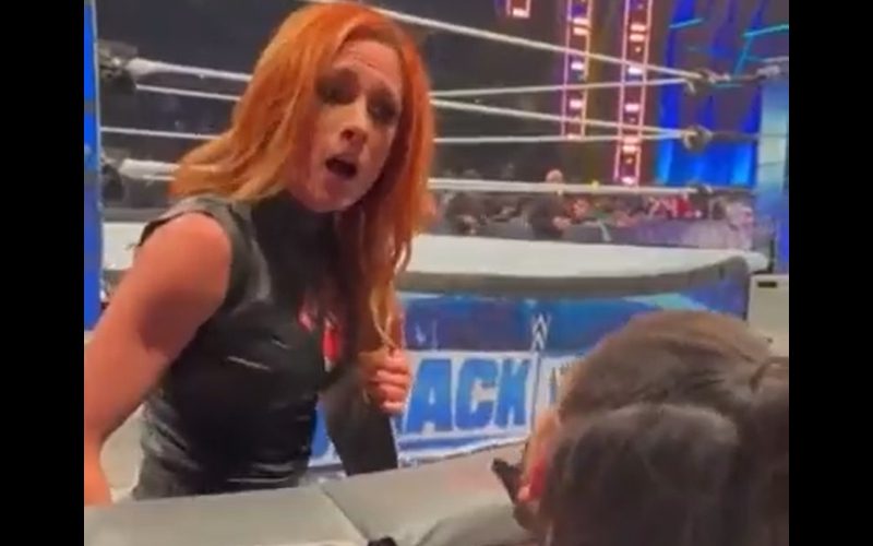 Becky Lynch Blames Child For Losing Post-SmackDown Dark Match