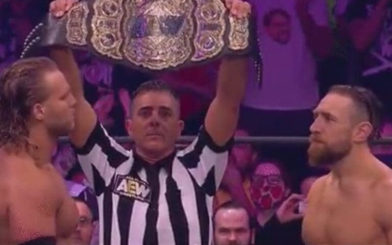 Hangman Page & Bryan Danielson Wrestle To Incredible Time Limit Draw At AEW Winter Is Coming