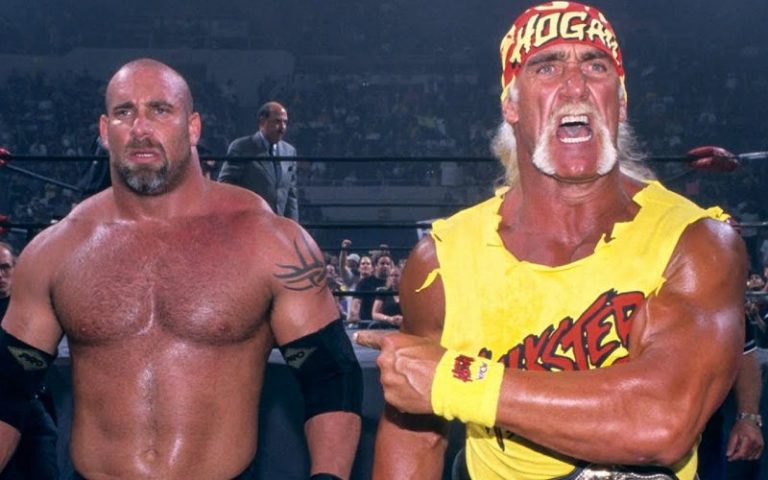 Hulk Hogan Took Goldberg Under His Wing In WCW