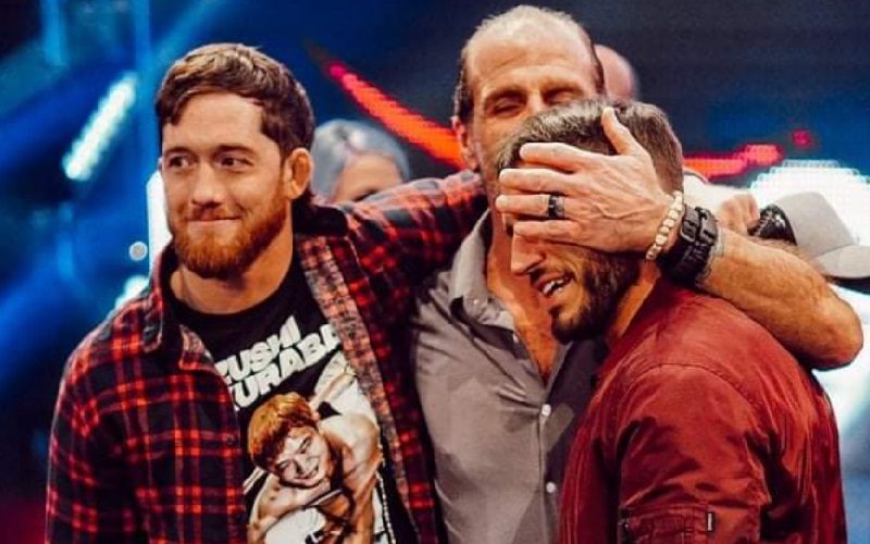 Johnny Gargano & Kyle O’Reilly Have Emotional Moment With NXT Fans After Show Goes Off Air