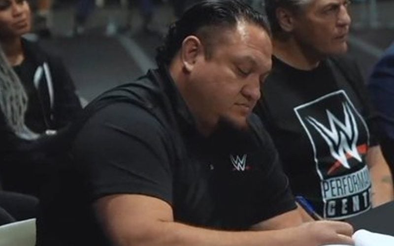 Samoa Joe Spotted At WWE Tryouts