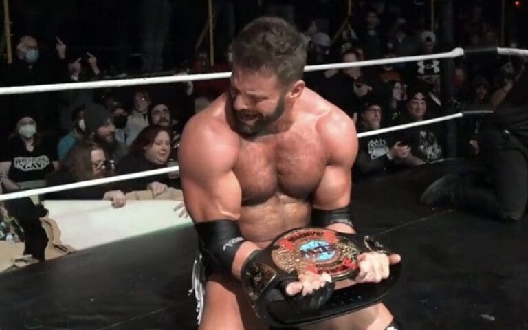 Matt Cardona Crowns Himself ECW Television Champion At GCW Most Notorious