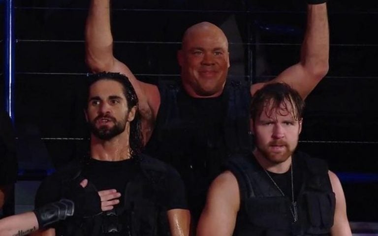 Kurt Angle Marked Out When He Was Part Of The Shield