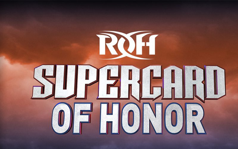 ROH Announces Supercard Of Honor Event During WWE WrestleMania Weekend