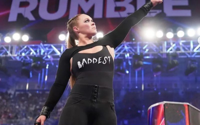 Ronda Rousey Claims She Wasn’t Even Breathing Hard At WWE Royal Rumble