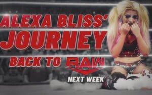 Alexa Bliss' Journey Back To WWE RAW Starts Next Week